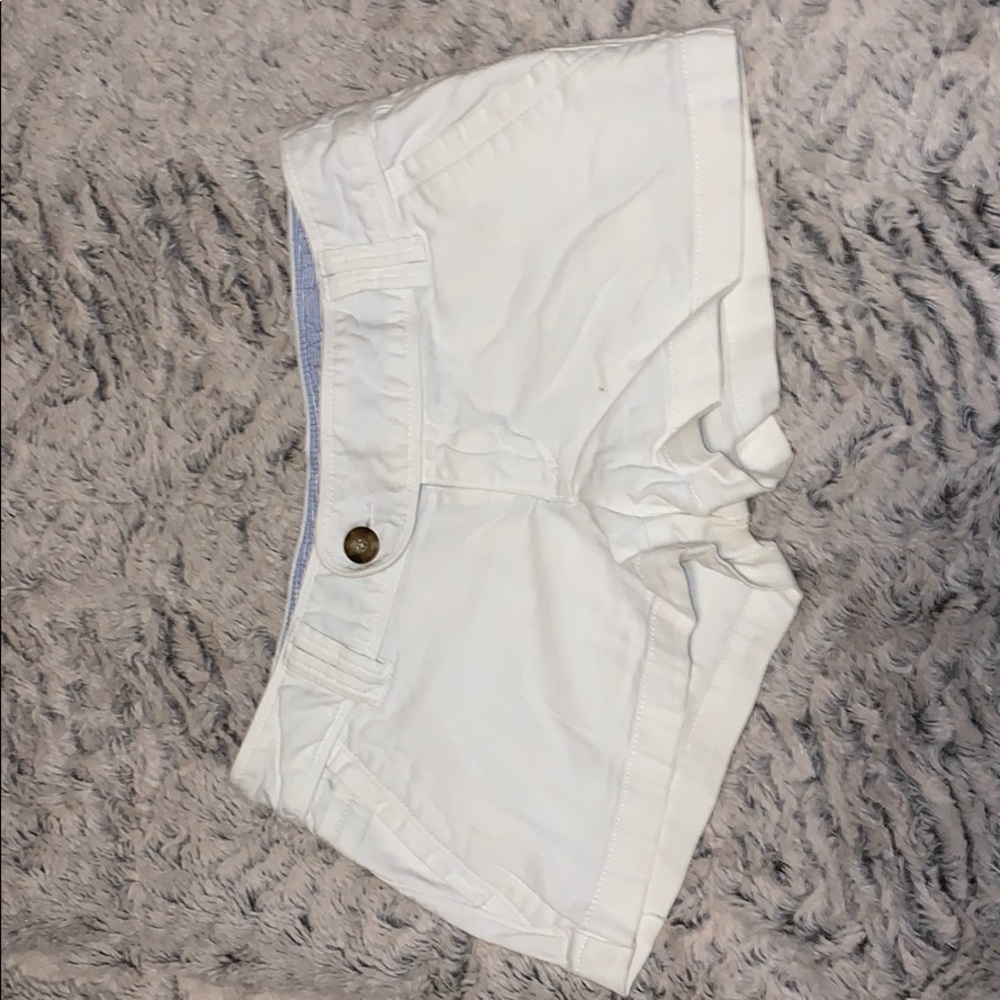 White Red Camel shorts.